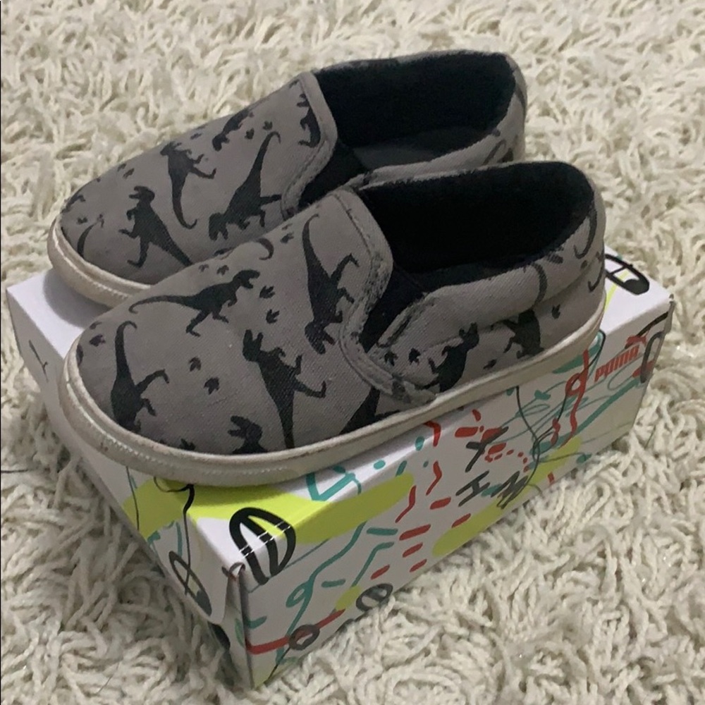 Dino Slide On Sneakers